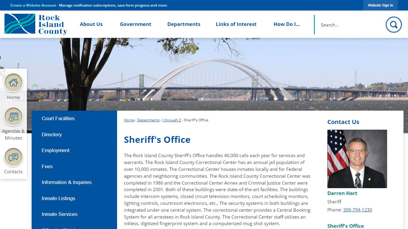 Sheriff's Office | Rock Island County, IL
